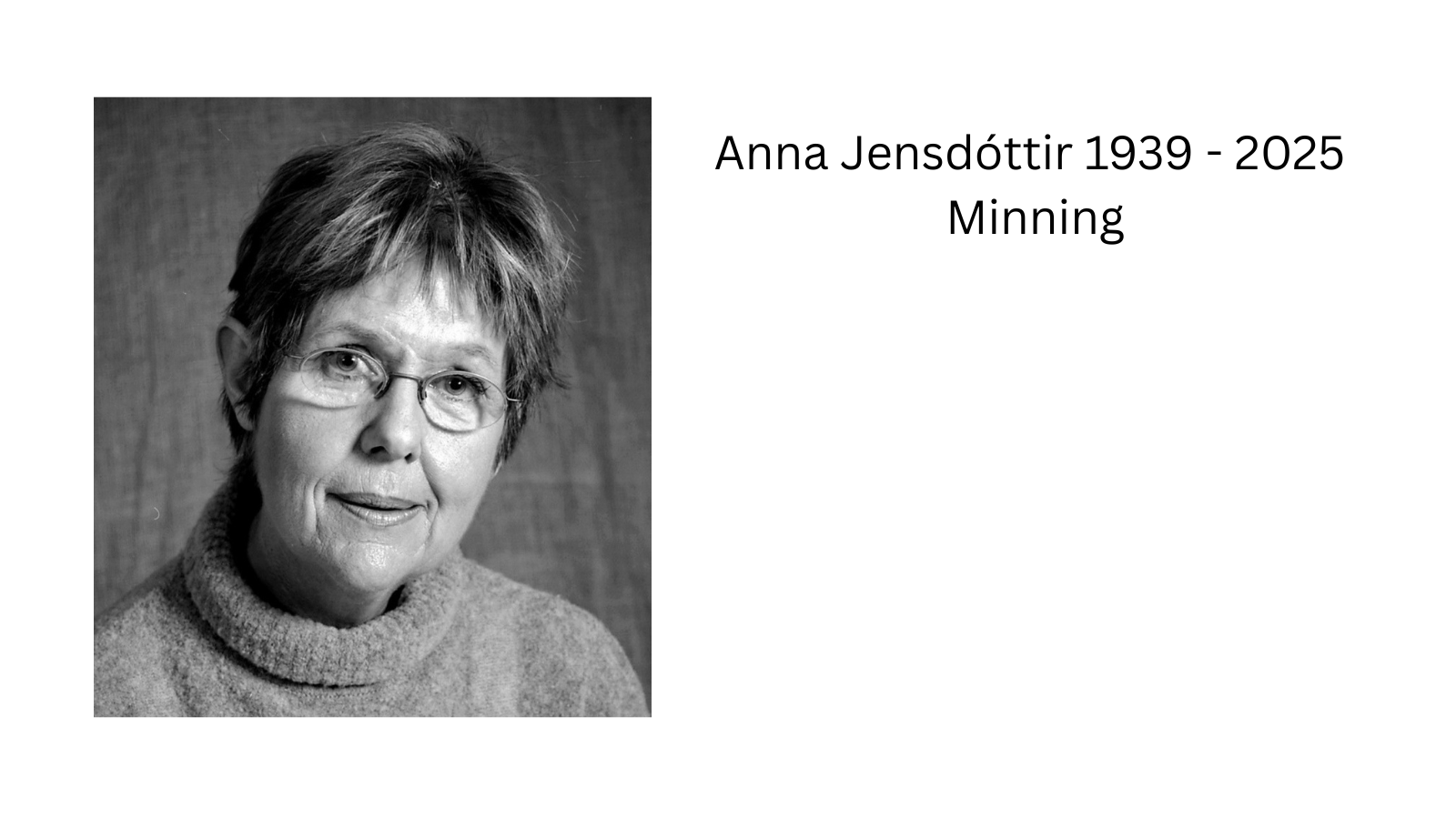 Anna Jensdóttir
